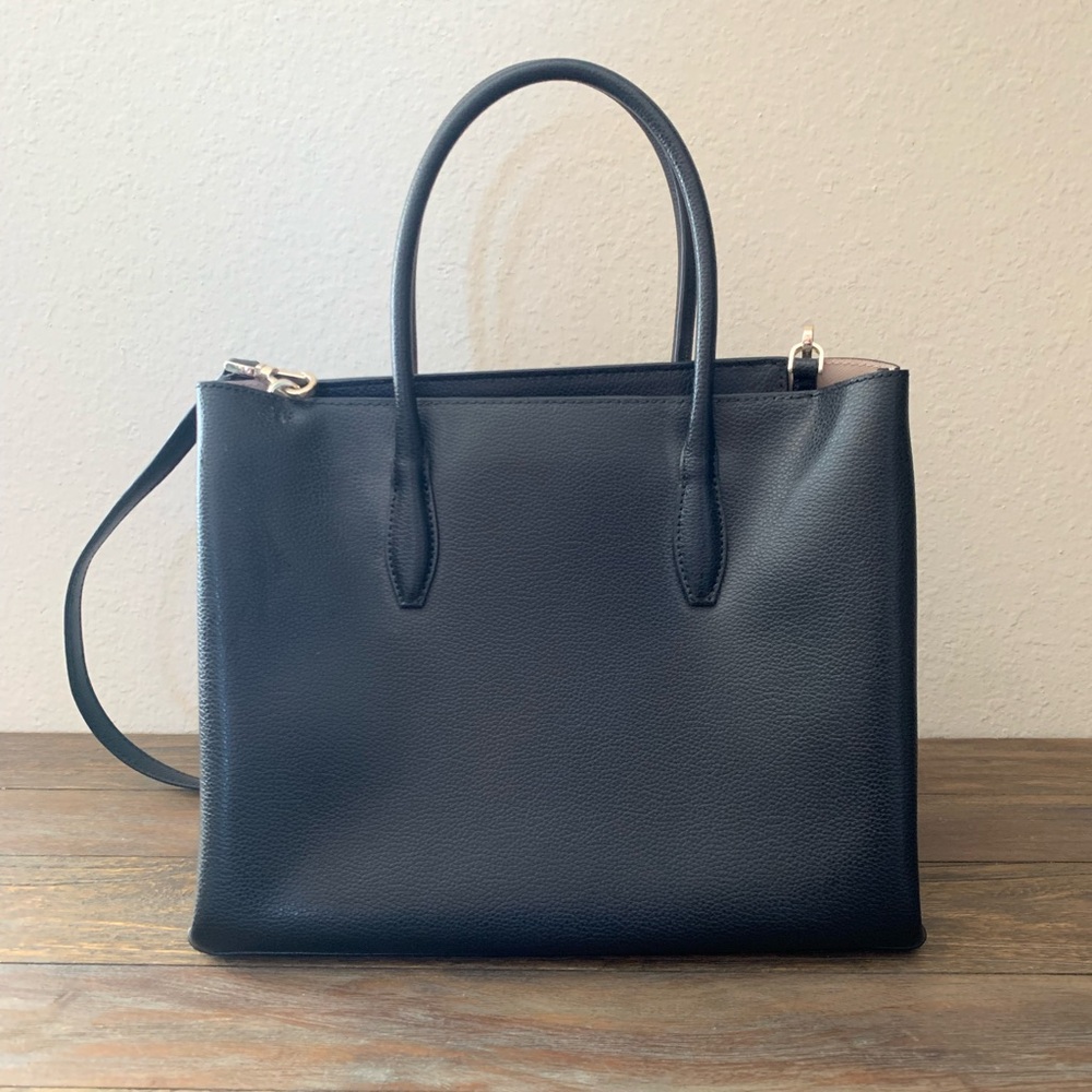 Kate spade black leather bag - Picture 3 of 6